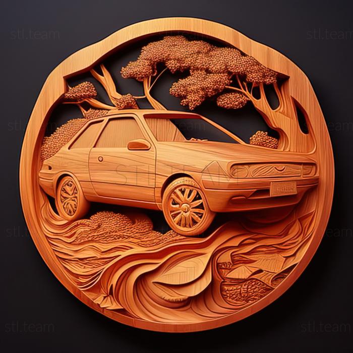 3D модель Mazda Familia (STL)